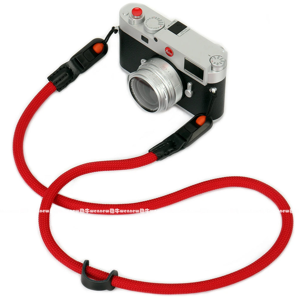 Quick Release Beads Round Rope Camera Shoulder Strap Lanyard for Canon Nikon Panasonic Sony Fujifilm Neck Strap Wrist Strap