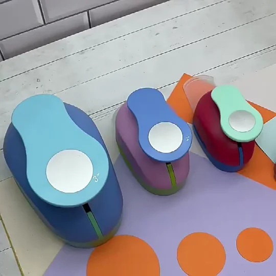 Craft Round Hole Puncher , Different Sizes Round Circle Paper Punch 1.5cm-7.5cm