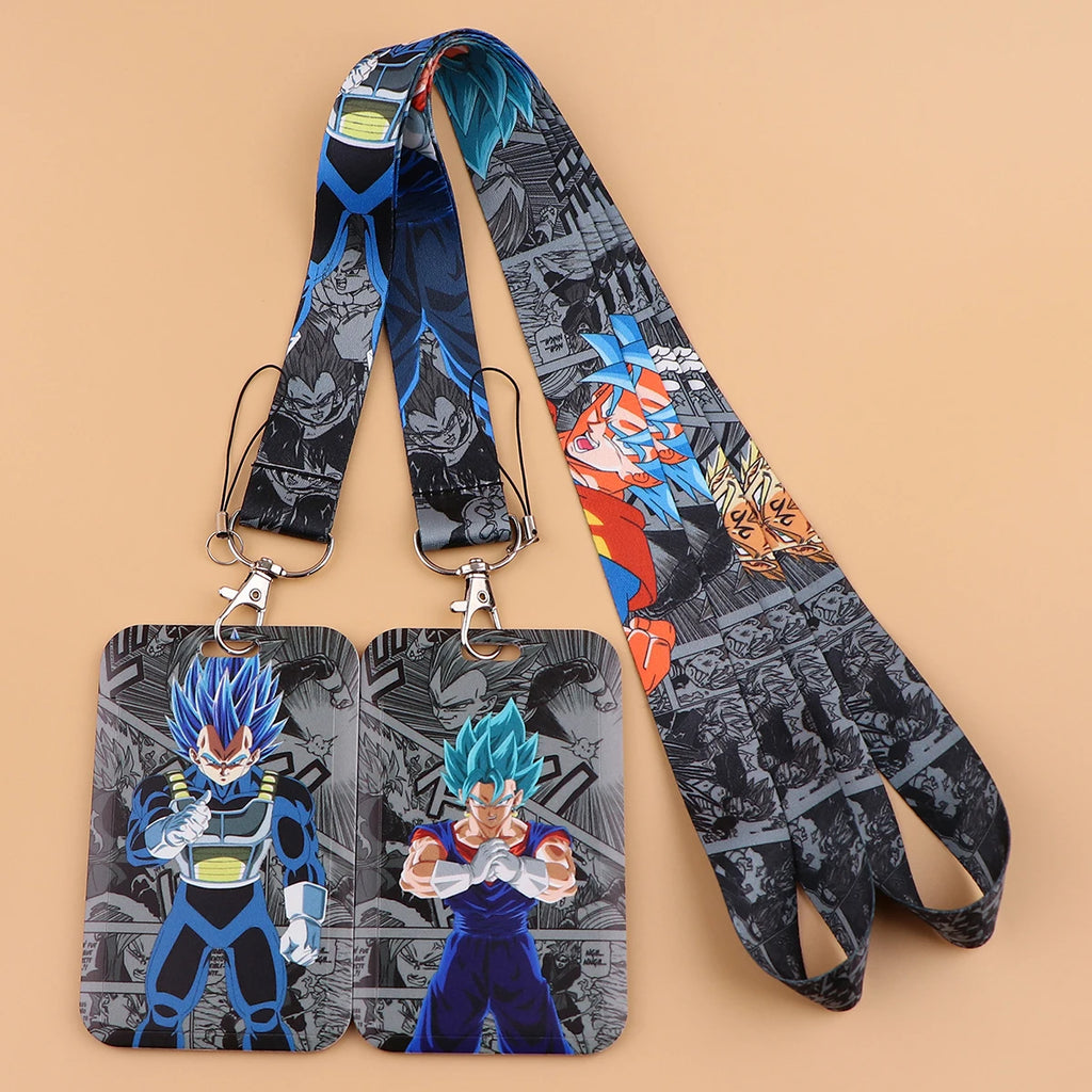 Anime Character Strap Lanyard for Key ID Card Charm Strap Badge Holder DIY Cool Hang Rope Keyring Accessories Gifts Cosplay