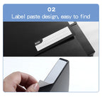 A3 Document File Box High-grade Type Foldable BuckleThickened Waterproof Large Capacity Plastic Paper Storage