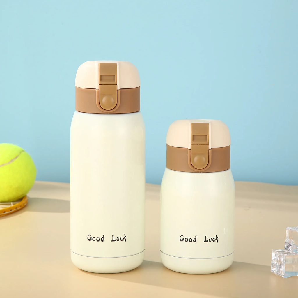 200ML/300ML Mini Insulated Cup Stainless Steel Pocket Cup Car Vacuum Flasks Coffee Cup Portable Leak-proof Thermal Water Bottle
