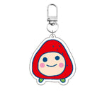 Acrylic GoGo Tamago Q Version Mobile Phone Chain Mametchi Kuchipatchi Mimitchi Gozarutchi Key Chain Cell Phone Pendant Gifts
