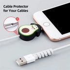 1Pc Charger Plug Protector for iPhone USB Cable Protective Cover Cord Winder Data Line Saver Bite Resistant Cable Guard