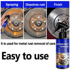 2026 Car All-Purpose Rust Remover Spray - 100ML, Fast-Acting Iron Oxidation Eliminator, Restores Shine, Safe on Various Surfaces