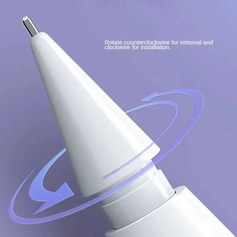 6/4 in 1Replacement Pencil Tips For Apple Pencil Pro/2nd Gen/1st Gen/USB-C, Upgraded iPad Pen Tips With Storage Case