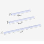Creative 15/20/30CM Straight Ruler Transparent Acrylic Scale Ruler Cube Ruler Students Gift