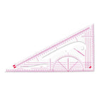 Flexible Clear Metric French Curve Ruler Multipurpose Tailoring Template For Dressmaking Pattern Drafting DIY Sewing Projects