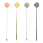 High-Grade 304 Stainless Steel Stirring Sticks Elegant Swizzle Rods For Cocktails Coffee Bar Restaurant Milk Tea Mixing