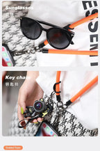 Adjustable Phone Lanyard Detachable Neck Cord Universal Crossbody Strap for Mobile Phone Case Lanyards Thickness 8mm