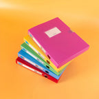 10pcs A4 Colorful File Boxes - Durable Thick Plastic Document Organizers for Contracts, Accounting Receipts & Office Supplies