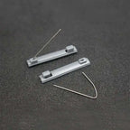 Name Badge Wholesaler Brooch Magnets Metal  Fastener Brooch Holder Card Name Tag