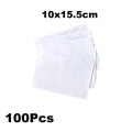 100pcs Clear Self-Adhesive Shipping Label Sleeves 4.5" x 5.5" - Waterproof Mailing Envelopes, Top Loading Packing List