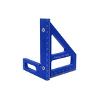 Miter Triangle Ruler Aluminum Alloy Woodworking Square Protractor High Precision Layout Measuring Tool for Engineer Carpenter