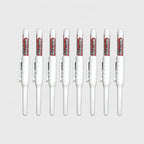1-6Pcs 45mm Waterproof Long Head Nib Deep Hole Markers Pen Tile Carpenter Pen Multi-purpose for Woodworking Black/Blue/Red Ink