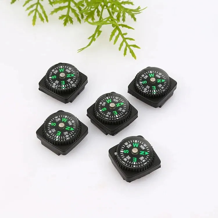 Small Outdoor Compass Camping Mountaineering Outdoor Orienteering Cross-country Compass Can Wear Width Less Than 21mm Strap