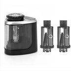 Tenwin Electric/Manual 2 in 1 Pencil Portable Sharpener Safe Student Helical Steel Blade Kids Adults Auto Pencil Sharpener 8005