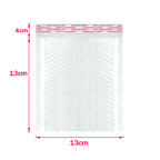 Bulk 50 Shockproof White Foam Envelope Bag Self-sealing Padded Mail Bubble Bag Envelope Shipping Office Packaging Parcel