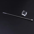 19cm Swizzle Sticks Coffee Stirring Spoon Paddle Stirrer Reusable Stir Sticks Beverage Stirrers Cocktail Mixing Spoon
