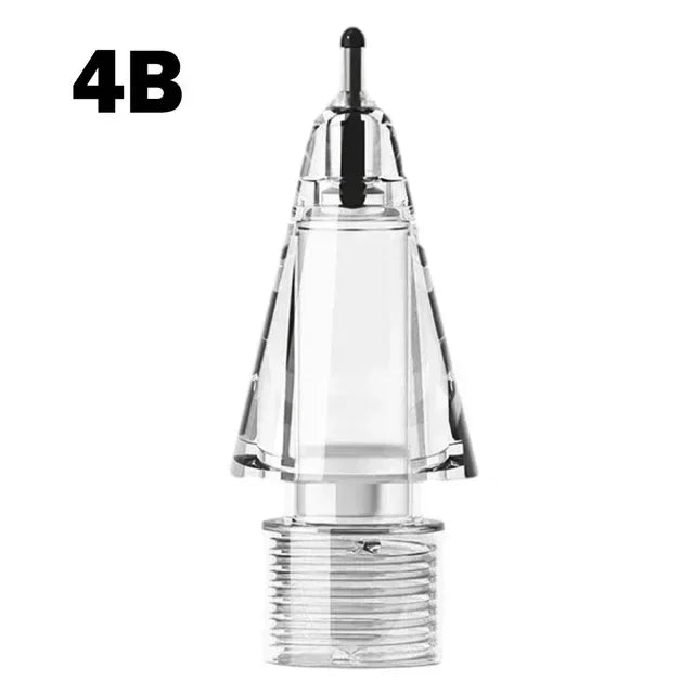 4-1Pcs Replacement Pencil Tips for Apple Pencil 1 2 3 Pro/USB-C Silicone Protective Cap Touch Screen Stylus Pen Nibs for IPencil