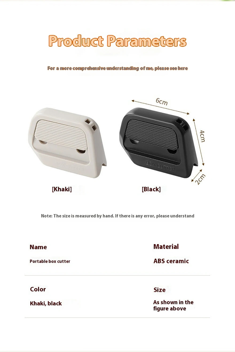 Automatic Retractable Box Cutter Office Supply Stationery Knife School Supplies Letter Opener Cutters Desk Pretty Envelope Paper