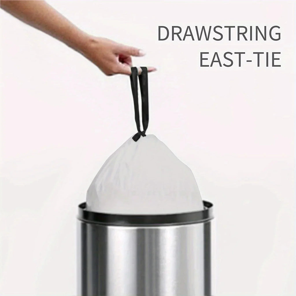 1/3roll Trash Bags Suitable for 4 Gallon Trash Cans Plastic Bin Liners Specially Designed for Bathroom, Restroom, Bedroom Office
