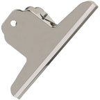 Large Clips 6.3 Inch Metal Binder Paper Clip Silver Metal File Money Binder Clamps Clip Stainless Steel Bull Paper Clips