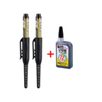 45mm Waterproof Deep Hole Marker Pens Long Nib Head Carpenter Pen Black/Blue/Red Ink for Multi-Purpose Woodworking Hand Tools