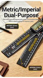 ANENG RC02 Digital Gauge Angle Goniometer Electronic Protractor Smart Inclinometer Angle Woodworking Tool Angle Finde 360°