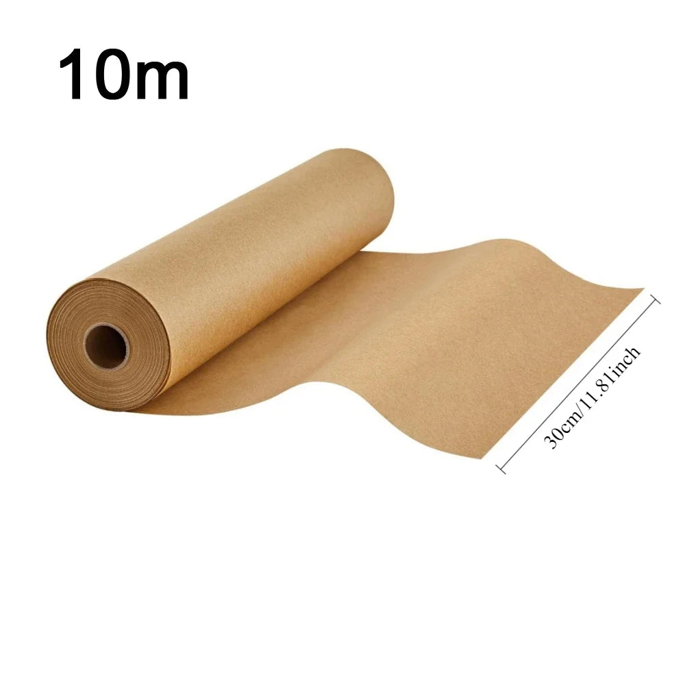 Pack Parchment Paper Roll for Baking Parchment Baking Paper with Serrated Cutter Roll for Cooking Air Fryer Steaming Bread