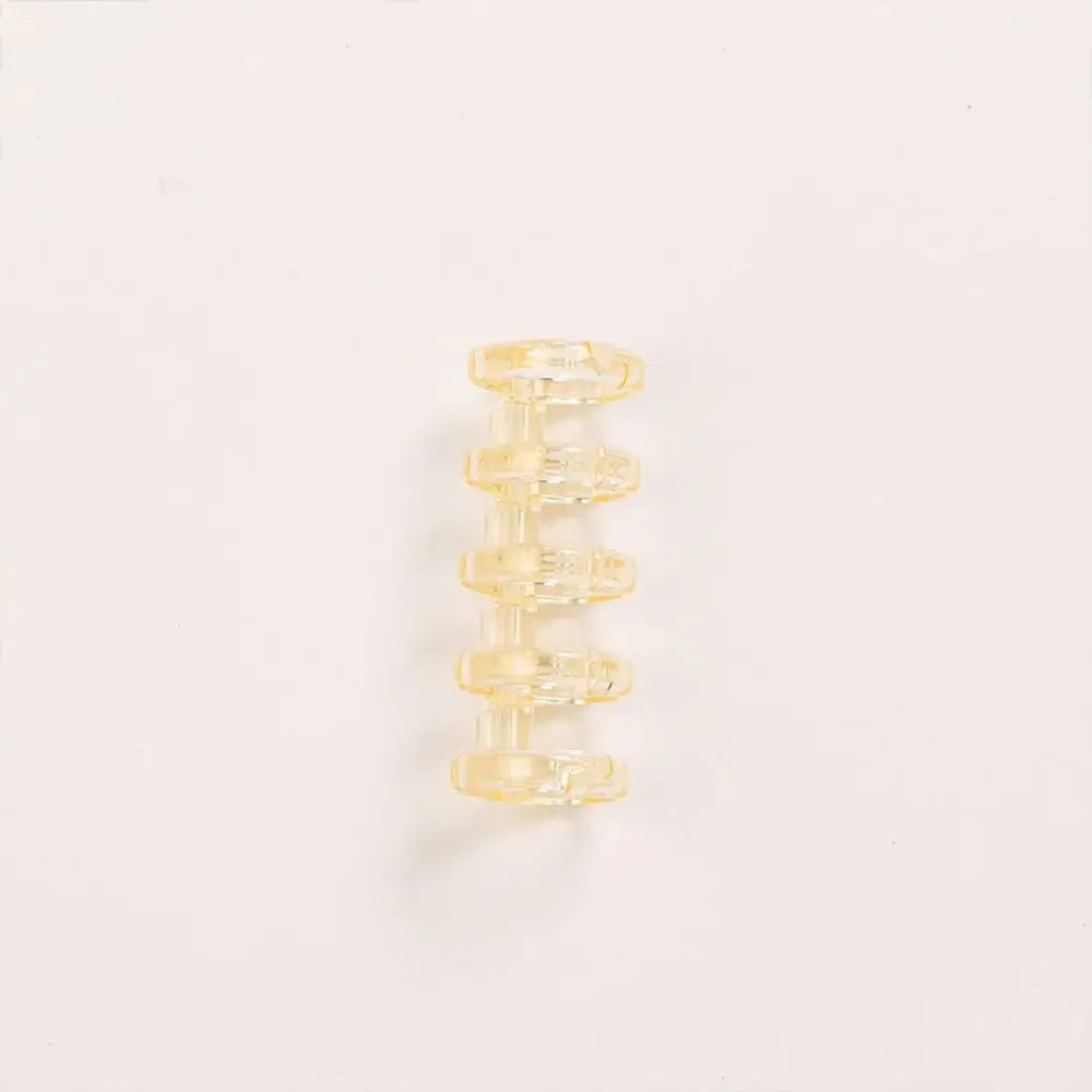 10Pcs Binding Spines Snap Split Binder Rings Learning Cards A4 A5 A6 Notebook Loose Leaf Stationery Office Supplies Plastic