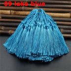 100pcs/lot 13cm Tassel Silk Fringe Silky Floss Bookmark Tassels Mini Tassels For DIY Craft Jewelry Making Souvenir Bookmarks