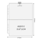 Big A5 Photocard Binder Magnetic D 3 Rings 4Grid Collect Book Kpop Photo Album PU Leather Photo Holder Korean 포카 바인더