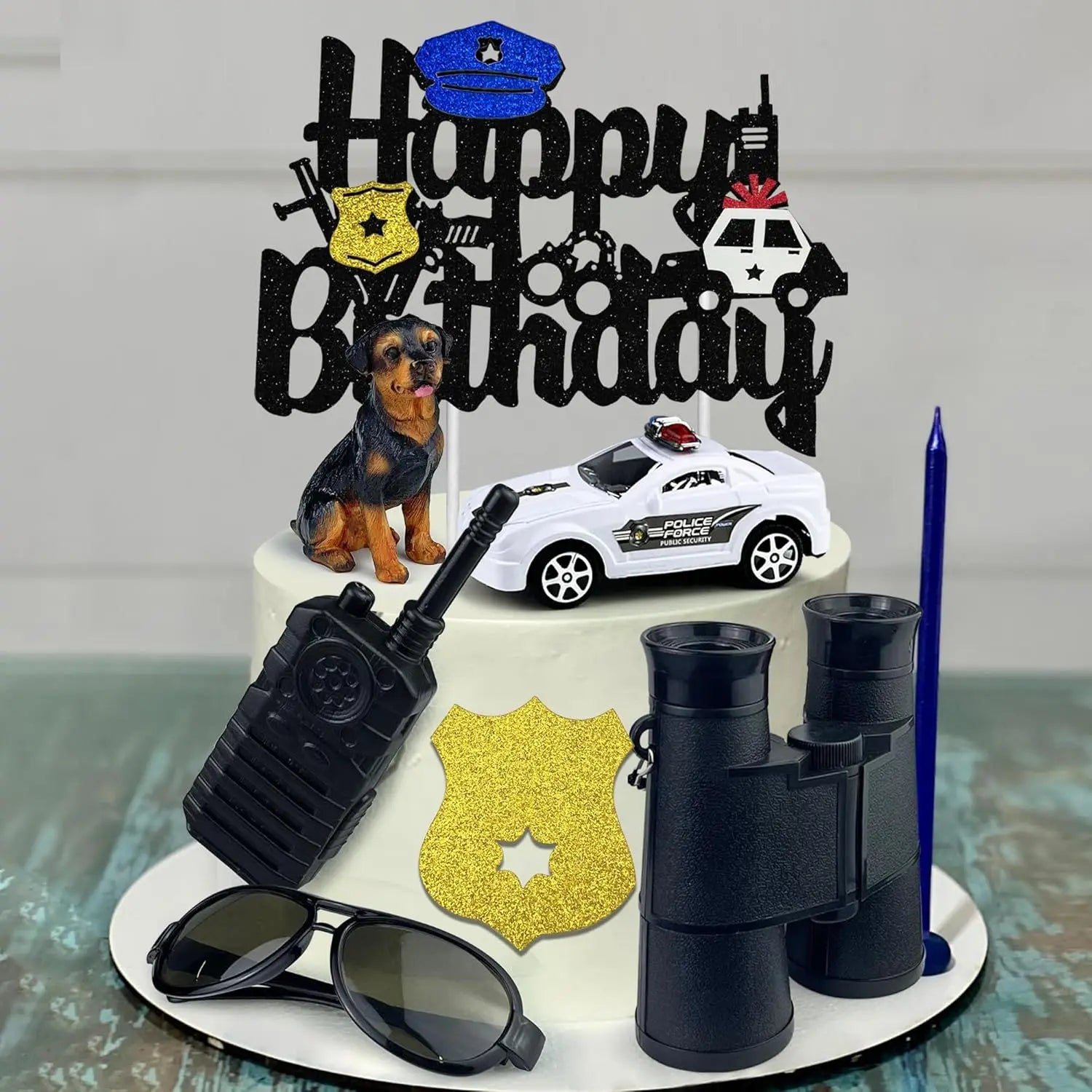 Police Party Plates Napkins Police Birthday Party Tableware Set Police Officer Car Party Decorations Favors Police Theme Party