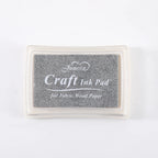 Ink Pad Ink Stamp Pad for DIY Craft Rubber Self Inking Roller Stamps Stationery Album for Scrapbooking Paper Decoration