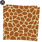 Jungle Safari Wild Animal Party Supplies Disposable Jungle Zoo Animal Print Paper Plates Napkins for Birthday Party Baby Shower