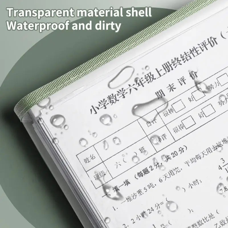 A4 Portable Accordion File Organizer, 13 Pocket Expanding Document Folder for Business School Office Student Supplies