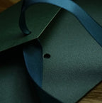 10 Pcs/set Envelope Pearlescent Paper Bow Thicken Ribbon Retro Creative Color Stationery Wedding Invited Gift