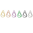 30pcs/pack Colorful Multi Shaped Heart-shaped Paper Clips, Colorful Macaron Mini Shaped Paper Clips