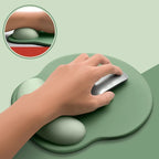Computer Game Mouse Pad Environmental Milk Silk Fabric + Plastic Bottom + Memory Foam Ergonomic Mousepad for Office Accessories