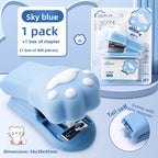 Creative Portable Mini Stapler Set Cute Small Stapler For Students Office Use Handheld Binding Machine With Accessories