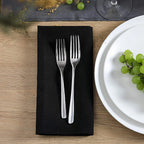 Plain Colour Napkins Durable Polyester Thicken Placemat Reusable for Kitchen Dining  Wedding Decoration