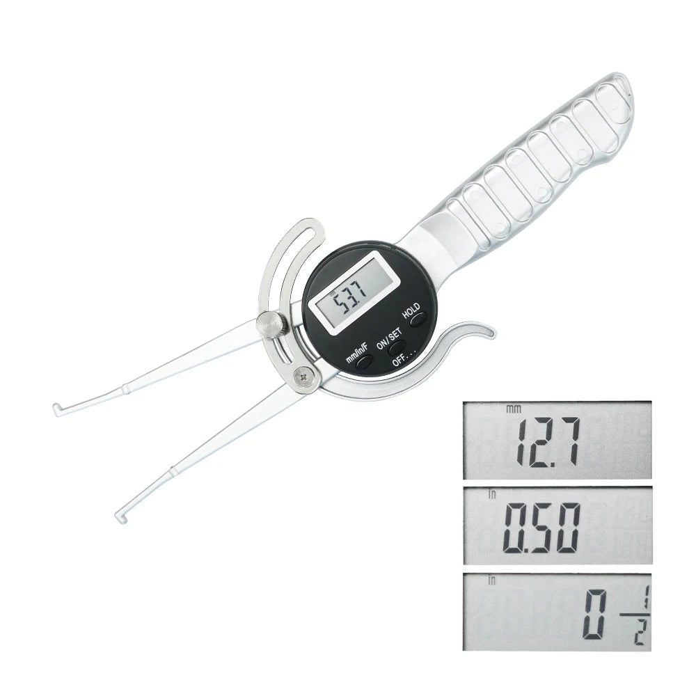 SHANHR Digital Inside Outside Caliper Gauge Fraction/mm/in Inside Digital Caliper Gauge For Woodworking