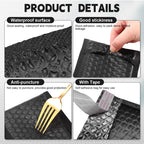 10/60x Bubble Mailers Self Seal Padded Envelopes Waterproof Business Mailing Packages Multi-size Shipping Bags Black White Pink