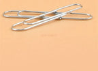 80pcs stationery clips Paper clip box large paper clip paper clip paper clip 50MM thick stationery clip