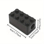 10pcs Building Blocks Pencil Sharpener Office And School Supplies Student Stationery