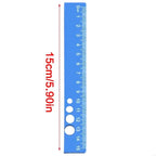 4Pcs/Set Student Math Drafting Tool Aluminum Alloy Straightedge 45° 60° Triangular Ruler Protractor for Office School Supply