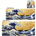 Large Gamer Mouse Mat Gaming XXL Mouse Pad Great Wave Gaming Mouse Pad Office Table Carpet Gaming Mats Computer Big Deskmat