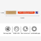 Waterproof White Grout Tile Pen Wall Grout Restorer Marker Pen for Bathroom Wall Floor Decontamination Seam Repair Pens