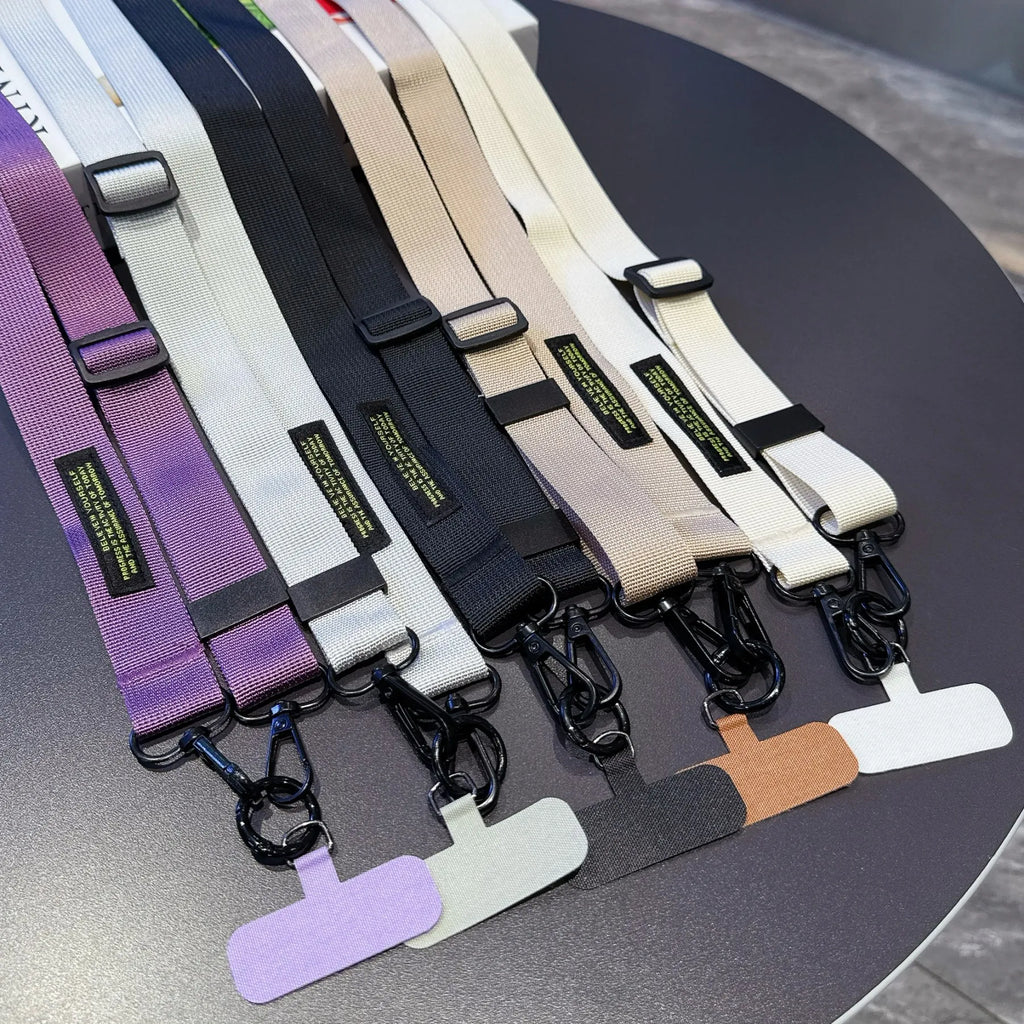 Adjustable Crossbody Mobile Phone Universal Lanyard Diagonal Long Rope Shoulder Strap Neck Multi-Purpose Anti-Loss Rope