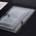 A5/A6/A7 Binder Dividers Planner Insets 6 Tabs Clear Thick Acrylic Index Divider/Cover  Refillable Page Protectors for 6 Ring